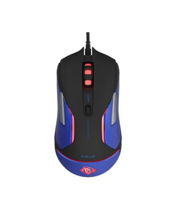 Mysz przewodowa E-Blue Auroza Gaming V2 optyczna Gaming czarno-niebieska