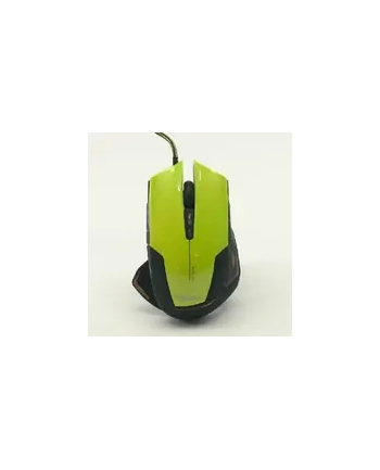 Mysz przewodowa E-Blue Mazer R optyczna Gaming czarno-zielony