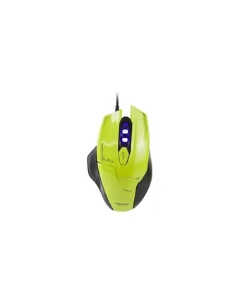 Mysz przewodowa E-Blue Mazer optyczna Gaming czarno-zielona