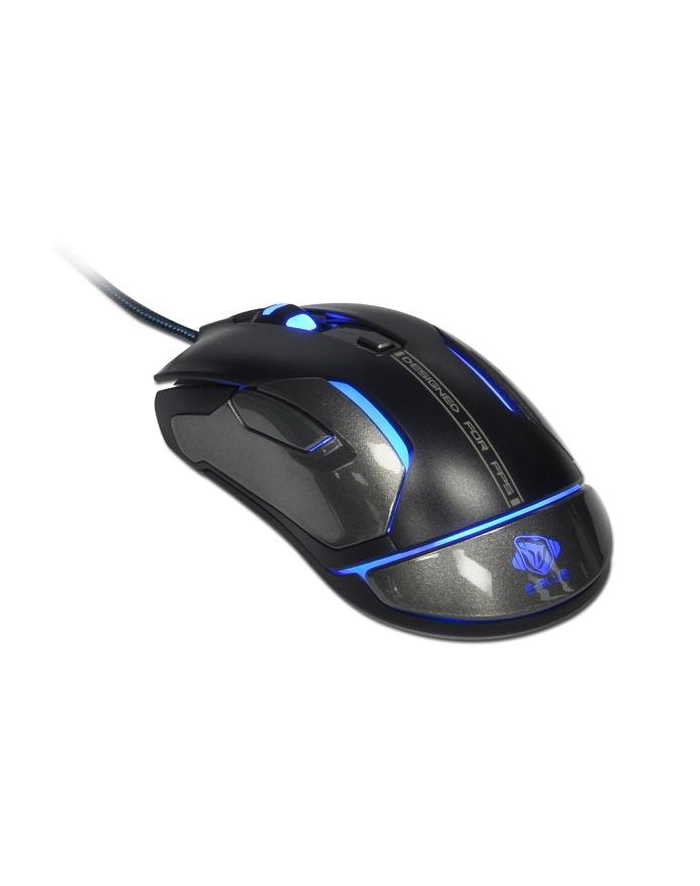 Mysz przewodowa E-BLUE Auroza FPS Gaming laserowa czarna główny
