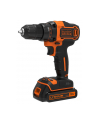 Black&Decker BDCDD186KB-QWBlack&Decker BDCDD186KB Pistol grip drill Lithium-Ion - Li-Ion 1.5Ah Black,orange cordless combi drill - Screw Driller - 1331215 - nr 1