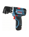 Bosch Professional GSR 12V-15 FC Flexiclick cordless screw driller + case + 2 Batteries 2.0Ah - 06019F6001 - nr 1