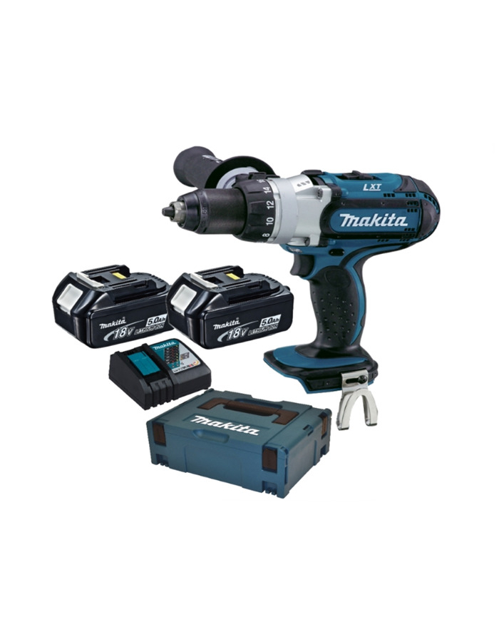 Makita DDF451RTJ cordless screw driller + MAKPAC + 2 Batteries 5.0Ah główny