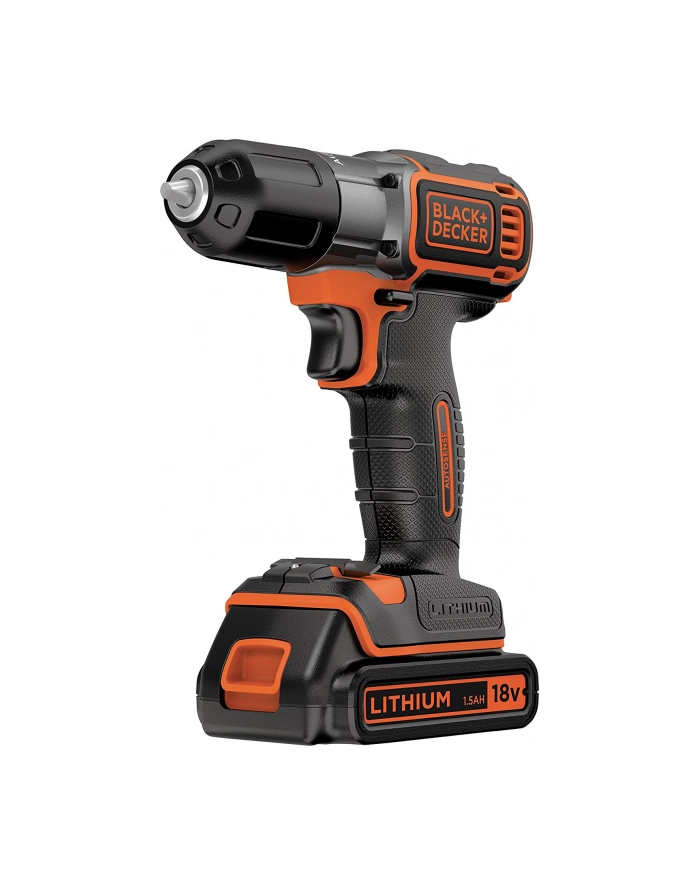 Black&Decker ASD18K auto select cordless screw driller + case + rechargeable battery 1.5Ah główny