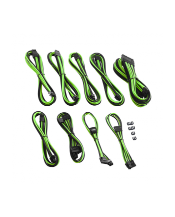 CableMod PRO C-Series Kit AXI,HXI black/green - ModMesh nr 1