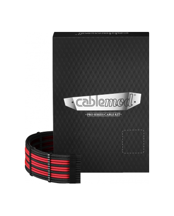 CableMod PRO C-Series Kit AXI,HXI black/red - ModMesh