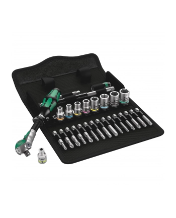 Wera Zyklop Speed 8100SA6 bit set/wrench set 1/4'' - 28-pieces - 05004016001 nr 1