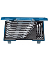 Gedore 7 R-012 foot ring ratchet spanner set - 12-pieces - 2297442 - nr 1