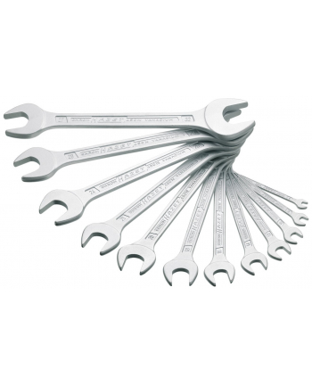 Hazet 450N/12Hazet 450N/12 6 - 32 mm Double Open-End Wrench set - Silver - 12-Piece