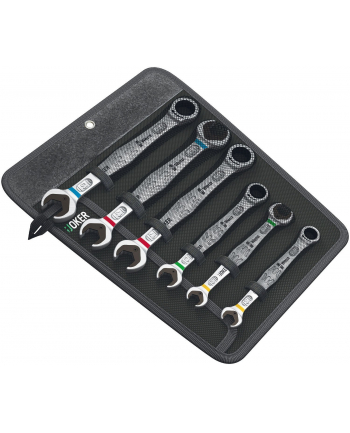 Wera Joker foot ring ratchet spanner set - 6-pieces - 05020022001