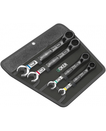 Wera Joker switch foot ring ratchet spanner set - 4-pieces - 05020090001