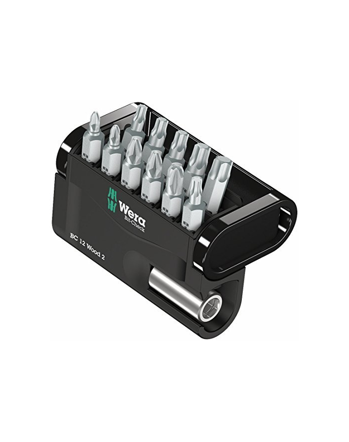 Wera bit-Check 12 Wood 2 bit set - 12-pieces - 05057422001 główny