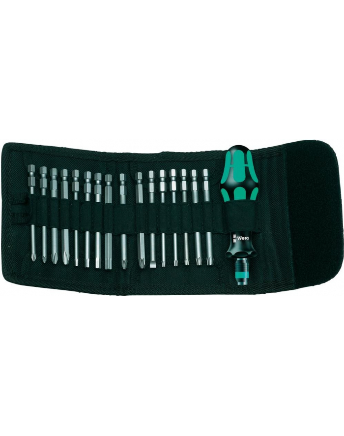 Wera Kraftform Compact 60 bit holder-screwdriver set 1/4'' - 17-pieces - 05059295001 główny