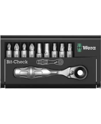 Wera Zyklop mini 8001A bit set 1/4'' - 10-pieces - 05073645001