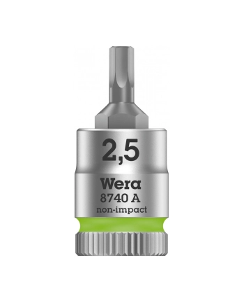 Wera 05003331001Wera 8740 A - 2,5mmx28 - Socket - 1404927 nr 2