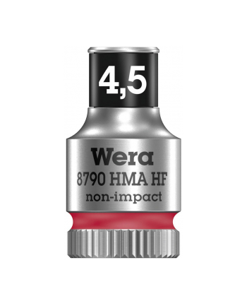 Wera 8790 HMA HF Cyclops hexagon Socket Wrenches 1/4'' 4.5x23mm - 05003718001