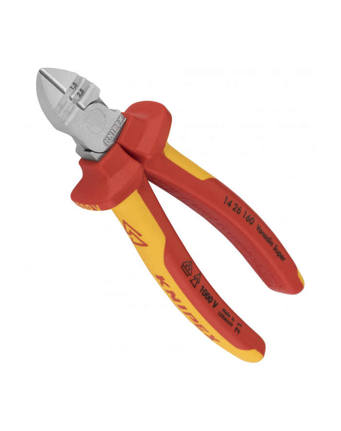 Knipex 14 26 16 Stripping side cutters - VDE approved - 160 mm główny