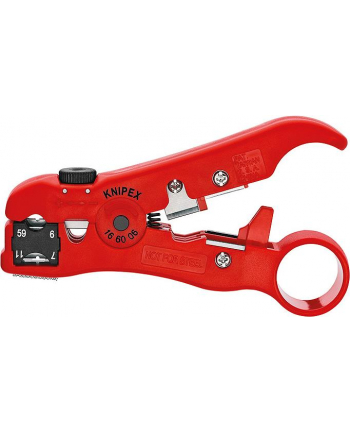 Knipex 16 60 06 cable stripper for coax