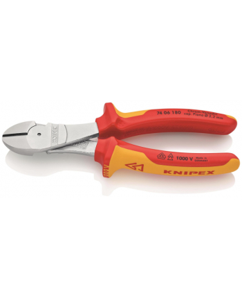 Knipex 74 06 180 high leverage diagonal cutter