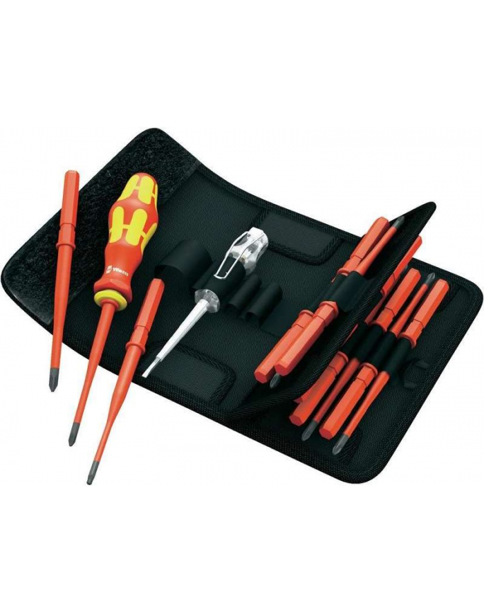 Wera Kraftform Compact VDE bit holder-screwdriver set, 16-piece. - 05003484001 główny