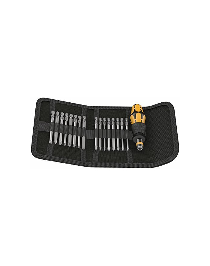 Wera Kraftform Compact 60 ESD bit holder-screwdriver set 1/4'' - 17-pieces - 05051043001 główny