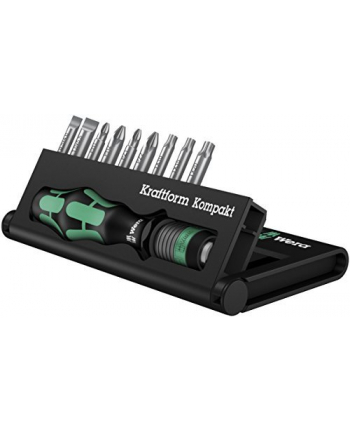 Wera Kraftform Compact 10 bit holder-screwdriver set 1/4'' - 10-pieces - 05056653001