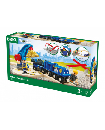 BRIO Polizei Goldtransport-Set - 33812