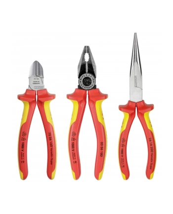 Knipex 00 20 12 Electro pliers set - 3-pieces nr 1
