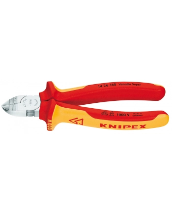 Knipex 14 26 16 Stripping side cutters - VDE approved - 160 mm nr 2