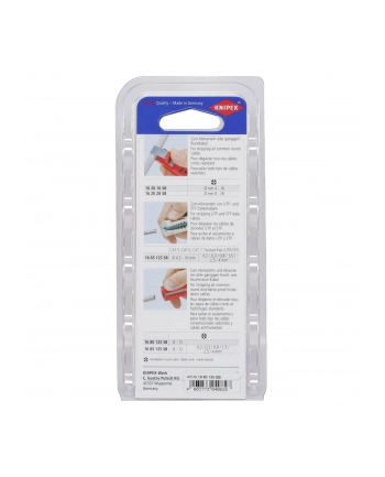 Knipex 1680125SB Red cable stripper, Stripping / dismantling tool - 1265186 nr 1