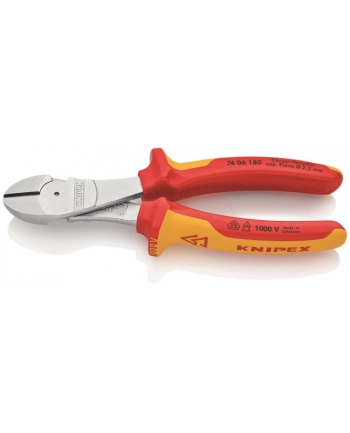 Knipex 74 06 180 high leverage diagonal cutter nr 2