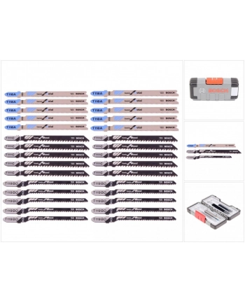 Bosch wood metal jigsaw blade set - 30-pieces - 2607010903 nr 2