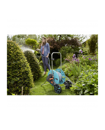 GARDENA Hose Reel AquaRoll M Set - Hose Trolley - 20m