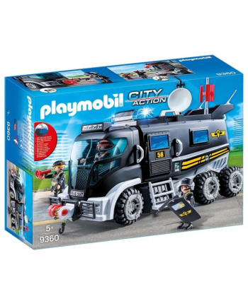 PLAYMOBIL 9360 SEK truck with light and sound