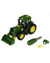 Theo Klein John Deere-Traktor mit Frontlader und Gewicht - 3903 - nr 1