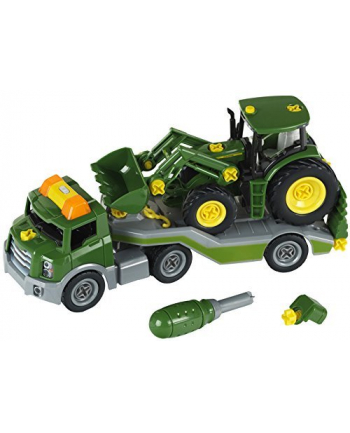 Theo Klein Transporter mit John Deere-Traktor - 3908