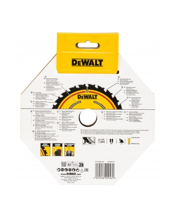 DeWalt DT10399-QZ circular saw blades 3-piece pack 190 x 30 - DT10399-QZ nr 1