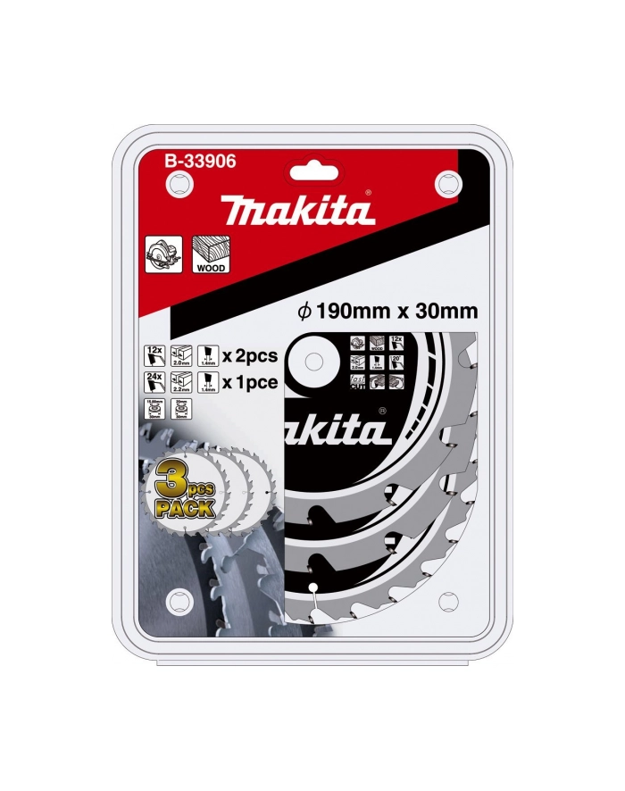 Aparoli B-33906Aparoli Makita Mak-Force B-33906 circular Saw Blade set 3-Piece główny