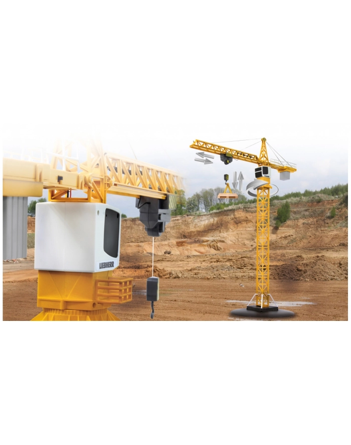 Jamara Turmdrehkran Liebherr 2.4GHz - 405109 główny