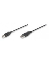 Manhattan Kabel USB 2.0 A-B M/M 1,8m czarny - nr 14
