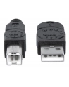 Manhattan Kabel USB 2.0 A-B M/M 1,8m czarny - nr 5