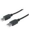 Manhattan Kabel USB 2.0 A-B M/M 1,8m czarny - nr 7