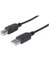 Manhattan Kabel USB 2.0 A-B M/M 3m czarny - nr 30