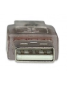 Manhattan Kabel USB 2.0 A-B M/M 1,8m srebrny - nr 13