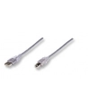 Manhattan Kabel USB 2.0 A-B M/M 1,8m srebrny - nr 1