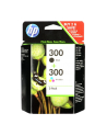 Tusz HP 300 black+color Combo Pack CN637EE - nr 22