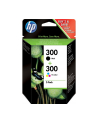 Tusz HP 300 black+color Combo Pack CN637EE - nr 34