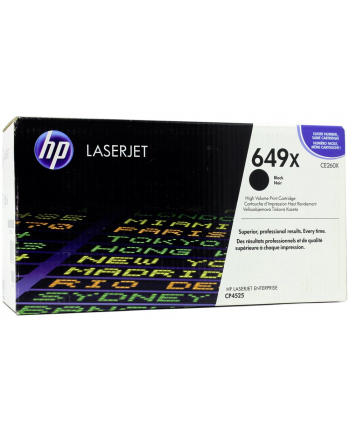 Toner CP4525 17k Black CE260X