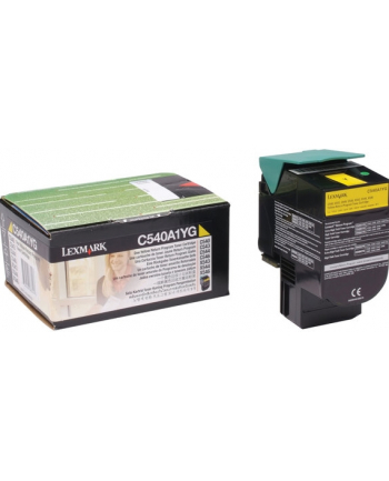 Toner Optra C540 Yellow 1k C540A1YG