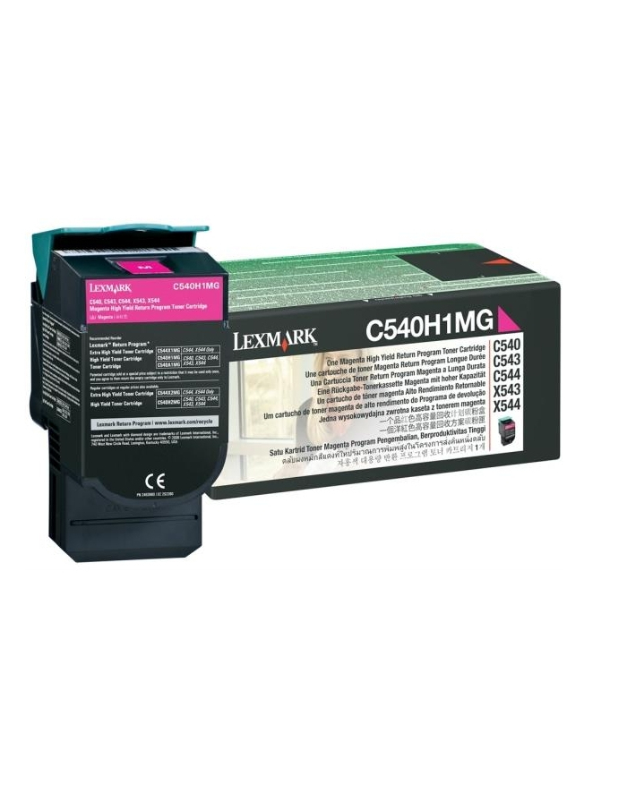 Toner LEXMARK Optra C540 Magenta 2k C540H1MG główny